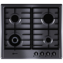 Neff T22S46N0 Gas Hob, Stainless Steel